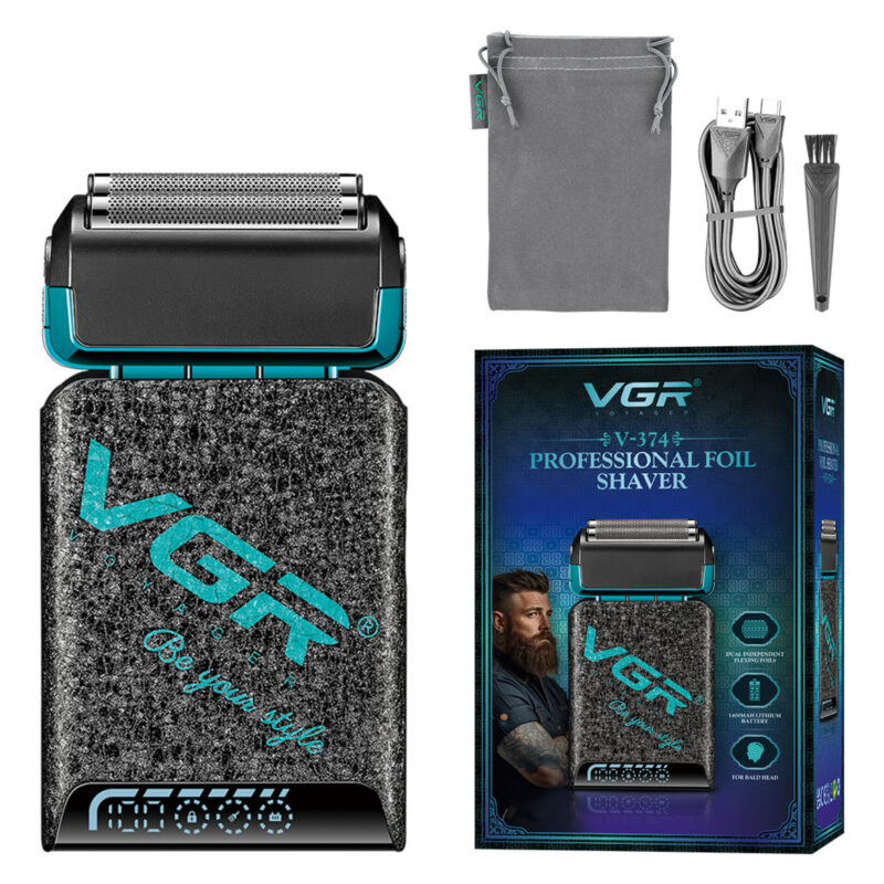 Afeitadora Eléctrica Shaver Para Hombre Vgr V-374