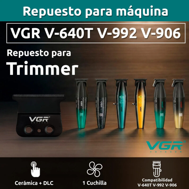 Alternative view of Repuesto Cuchilla P Máquina Corta Pelo Vgr V-640 V-906 V-992