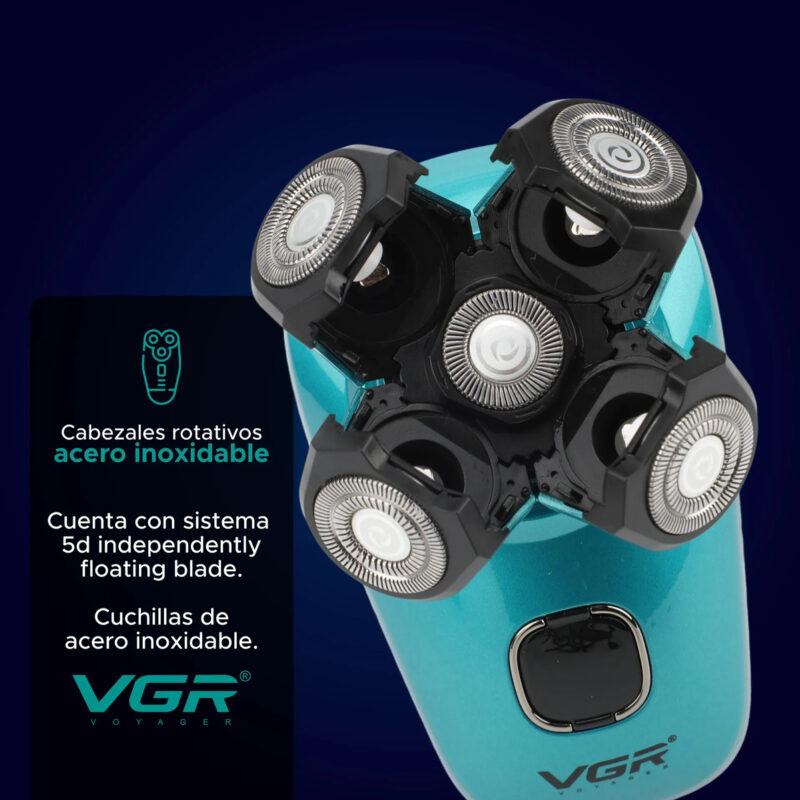Alternative view of Afeitadora Eléctrica Rotativa 3000rpm Shaver Vgr V-304